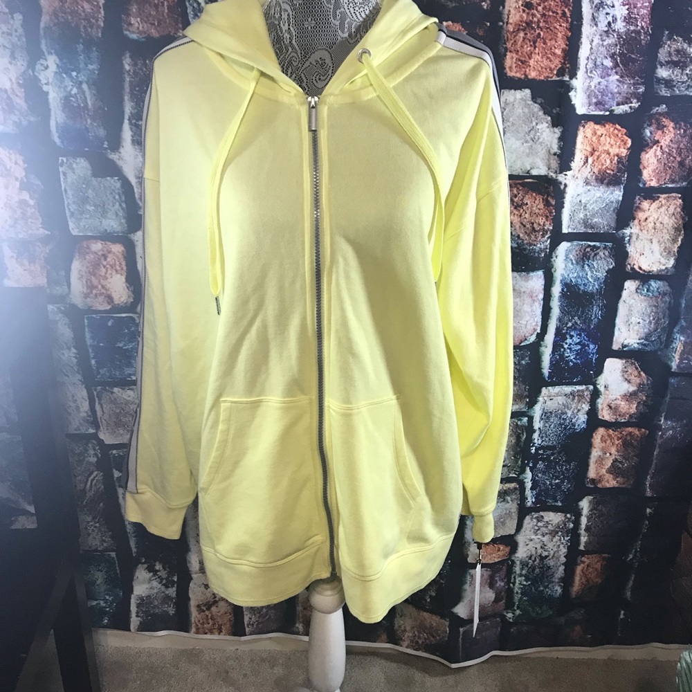 Calvin Klein 2 X Large  yellow hoodie.